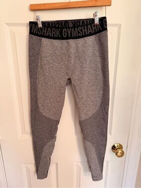 Gymshark Charcoal Gray High-Waist Seamless Leggings